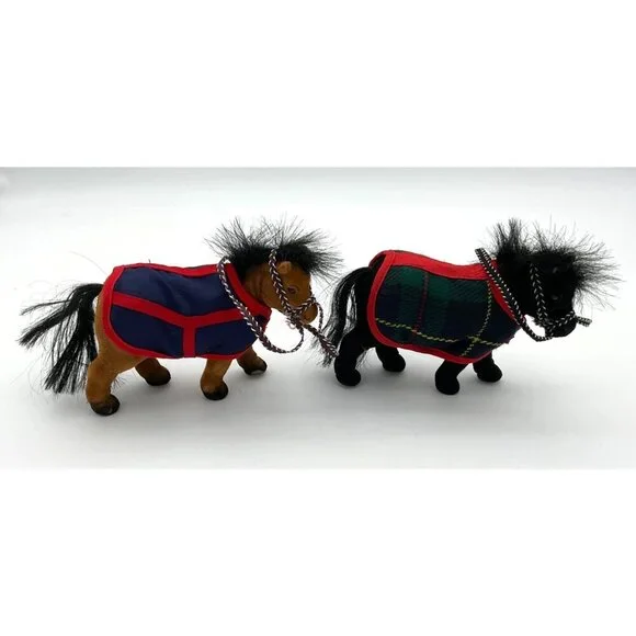 Chelful Pony World Vintage Equestrian Jumping Playset Mat Doll Horses Dog